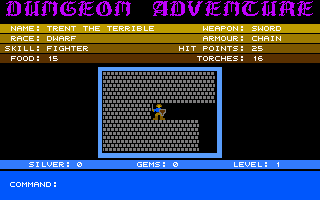 Dungeon Adventure atari screenshot